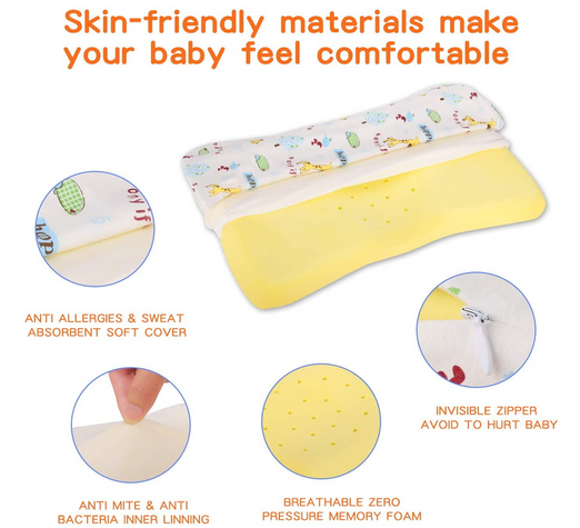 Baby Head Shaping Pillow - Physiotherapy for Kids (Singapore)
